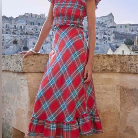 HUNTER BELL Dresses & Skirts - Hunter Bell Plaid Dress